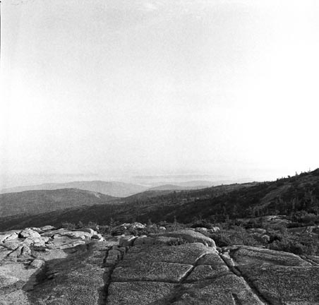 Cadillac Mountain scars